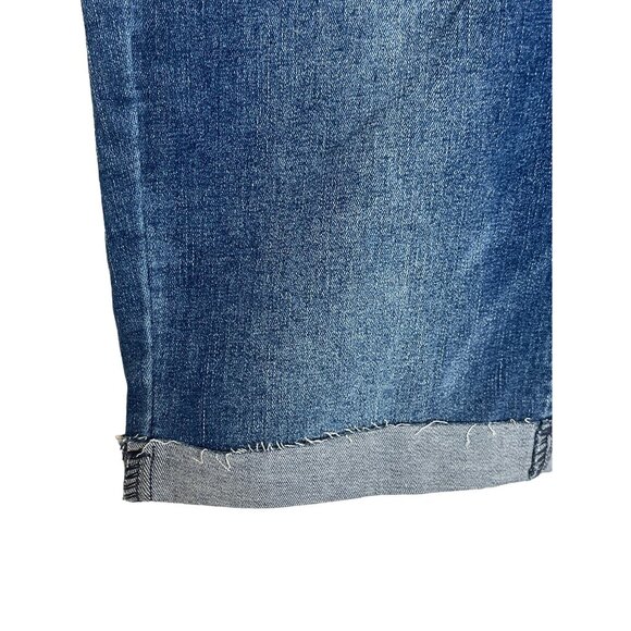 Bebe Shorts Womens Sz 30 Medium Blue Jean Stretch Denim High Rise Bermuda Casual - Picture 5 of 12